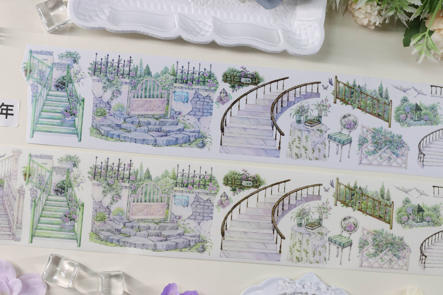 Steps Among Flowers (花间小阶)