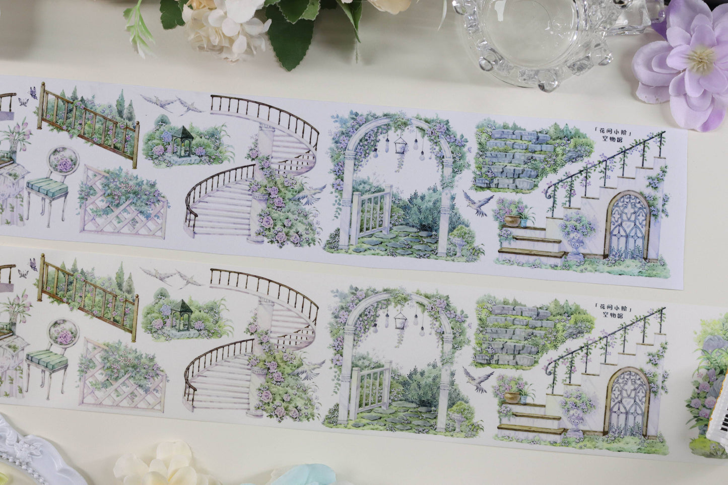 Steps Among Flowers (花间小阶)