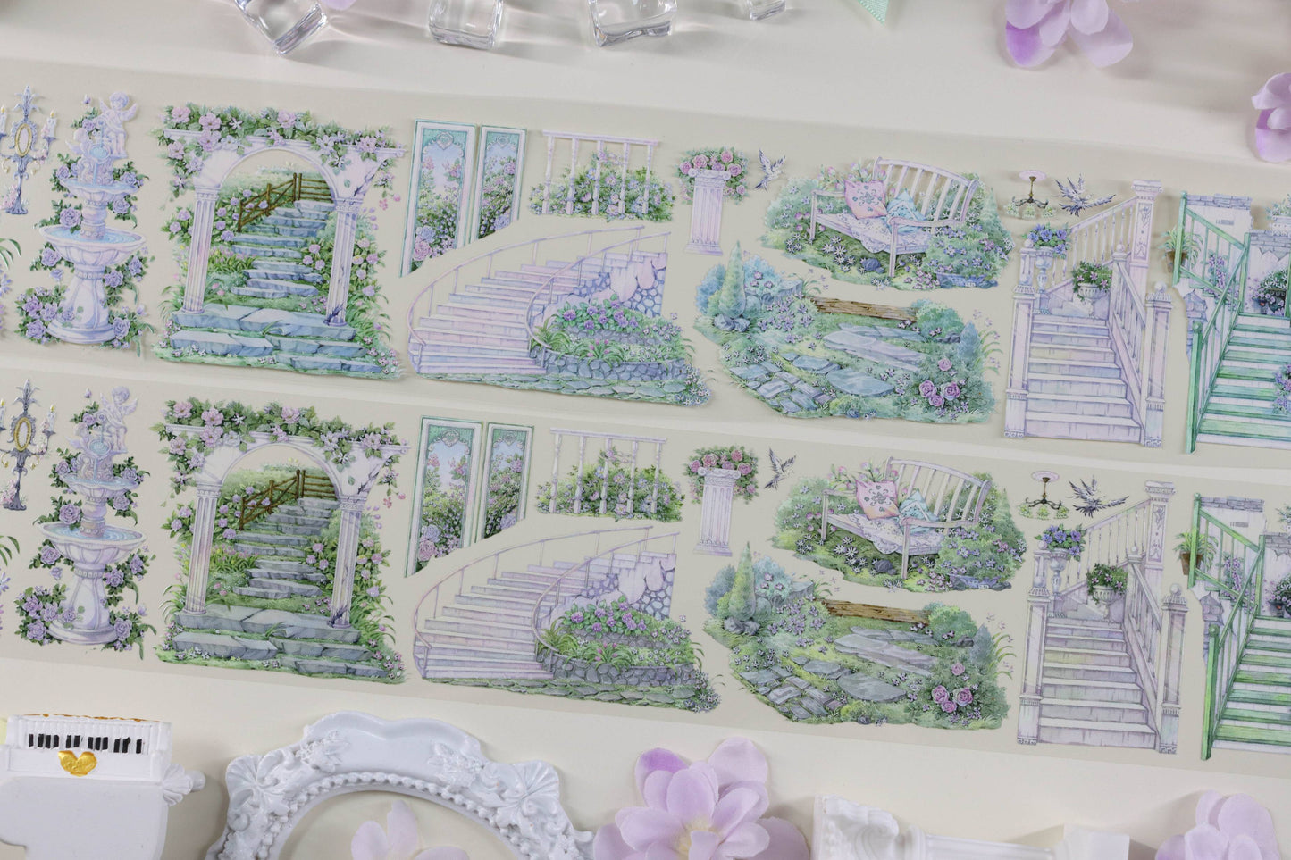 Steps Among Flowers (花间小阶)