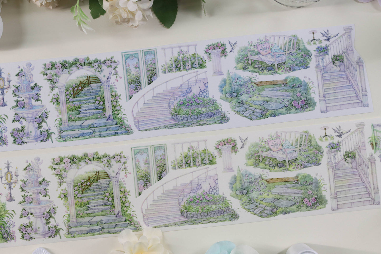 Steps Among Flowers (花间小阶)